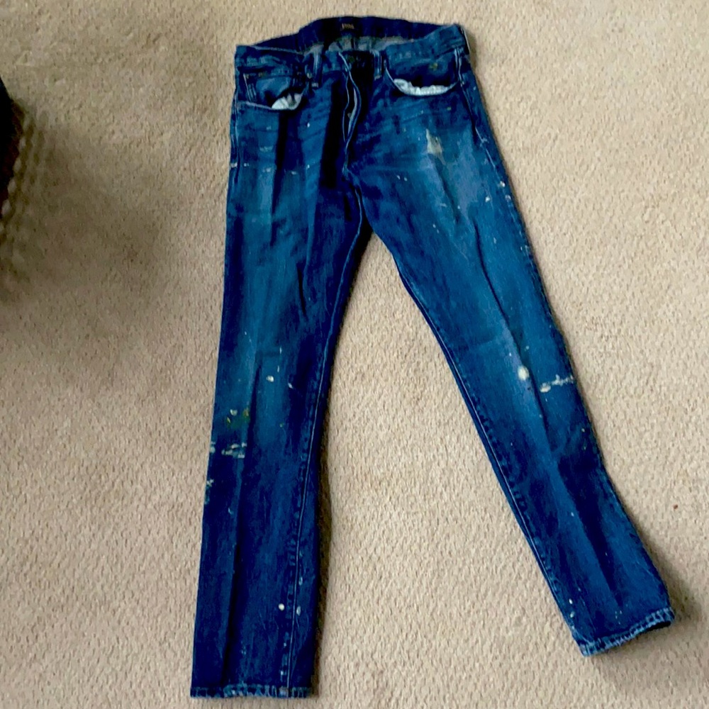 Polo Ralph Lauren Paint Distressed slim jean